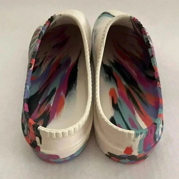 HUNTER White In/Out Bloom Clogs Slip-on Algae Foam Size 12 main image 13